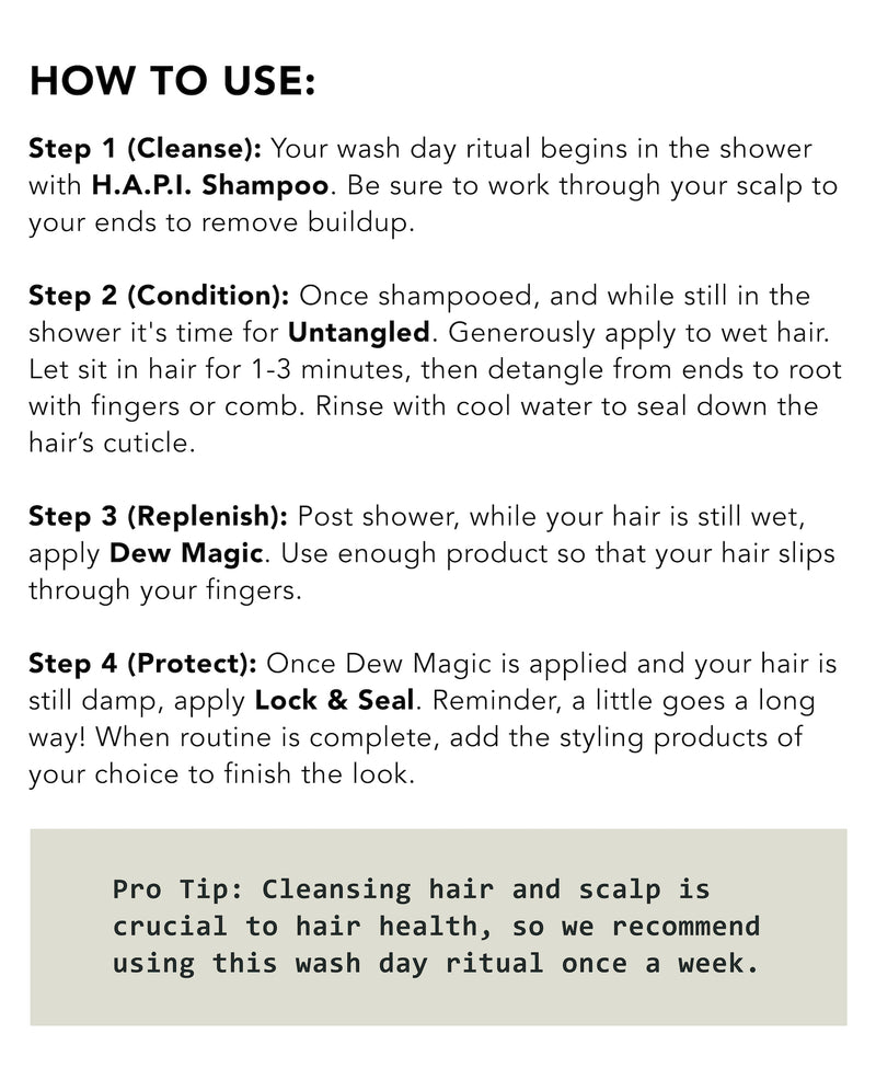 Sienna Naturals Moisturize & Define Ritual (Vegan, Dermatologist